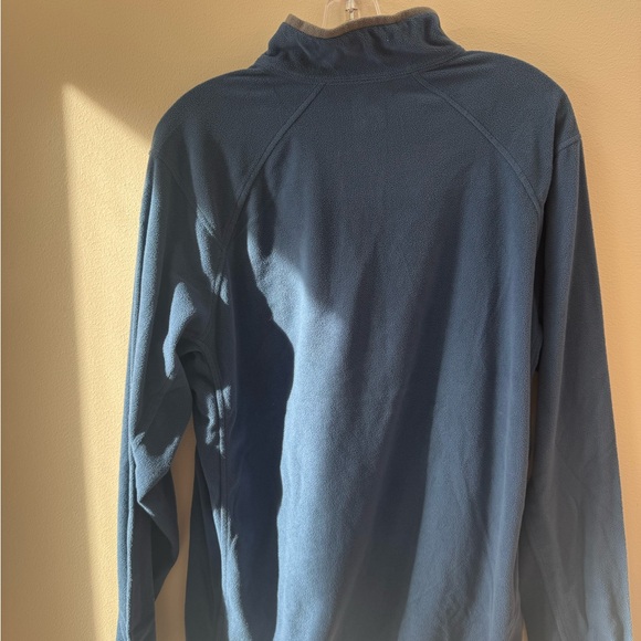 Columbia Titanium Blue and Gray Fleece Jacket - Picture 4 of 4